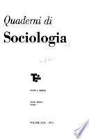 Quaderni di sociologia