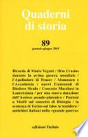 Quaderni di storia (2019)