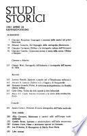 Quaderni Di Storia