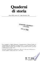Quaderni di storia