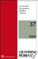Quaderni fiorentini per la storia del pensiero giuridico moderno (2008)