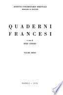 Quaderni francesi