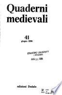 Quaderni medievali