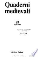 Quaderni medievali