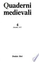 Quaderni medievali