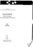 Quaderni per la storia dell'Università di Padova