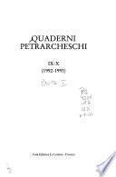 Quaderni petrarcheschi