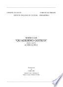 Quaderno gotico