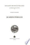 Quaderno pomiliano