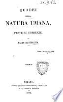 Quadri della natura umana
