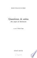 Quaestiones de anima