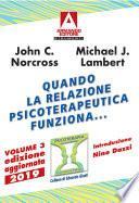 Quando la relazione psicoterapeutica funziona...