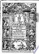 Quaresimale del padre Saluatore Cadana di Torino minore osseruante di S. Francesco ...