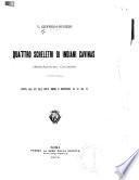 Quattro scheletri di Indiani Cavinas (Sud-America centrale)