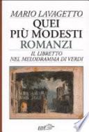 Quei più modesti romanzi