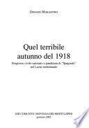 Quel terribile autunno del 1918