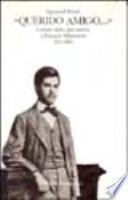 Querido amigo... : lettre della giovinezza a Eduard Silberstein, 1871 - 1881