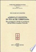 Questa è giustitia di voi altri christiani