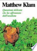 Questioni delicate che ho affrontato dall'analista