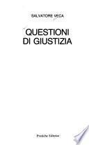 Questioni di giustizia