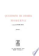 Questioni di storia moderna