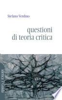 Questioni di teoria critica