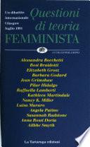 Questioni di teoria femminista