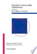 Questioni e forme della cittadinanza