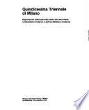 Quindicesima triennale di Milano
