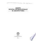 Quinta Mostra internazionale di architettura