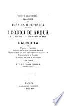 Quinto Centenario dalla Morte di Francesco Petrarca