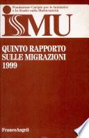 Quinto rapporto sulle migrazioni 1999