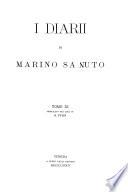 R. Deputazione Veneta di Storia Patria: I Diarii di Marino Sanuto