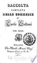 Raccolta completa delle commedie di Carlo Goldoni