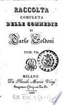 Raccolta completa delle commedie di Carlo Goldoni