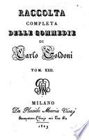 Raccolta completa delle commedie di Carlo Goldoni. Tomo 1.(-40.)
