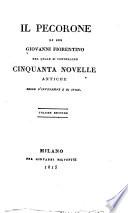 Raccolta de' novellieri italiani
