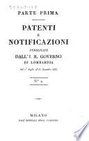 Raccolta degli atti dei governi di Milano e di Venezia e delle disposizioni generali emanate dalle diverse autorità in oggetti si amminstrativi che giudiziarj