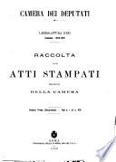 Raccolta degli atti stampati