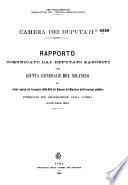 Raccolta degli atti stampati per ordine della Camera documenti