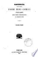 Raccolta dei più celebri poemi eroi-comici italiani con cenni biografici su i respettivi autori