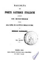 Raccolta dei poeti satirici italiani