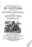 Raccolta di lettere sulla pittura