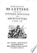 Raccolta di lettere sulla pittura