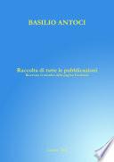 Raccolta di tutte le pubblicazioni