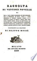 Raccolta di ventisei novelle di A. Tastu [et al.!