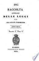 Raccolta generale delle leggi per gli Stati parmensi