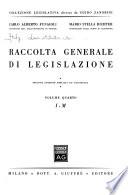Raccolta generale di legislazione