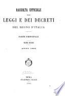 Raccolta ufficiale degli atti normativi della Repubblica italiana