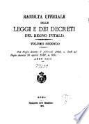 Raccolta ufficiale degli atti normativi della Repubblica italiana